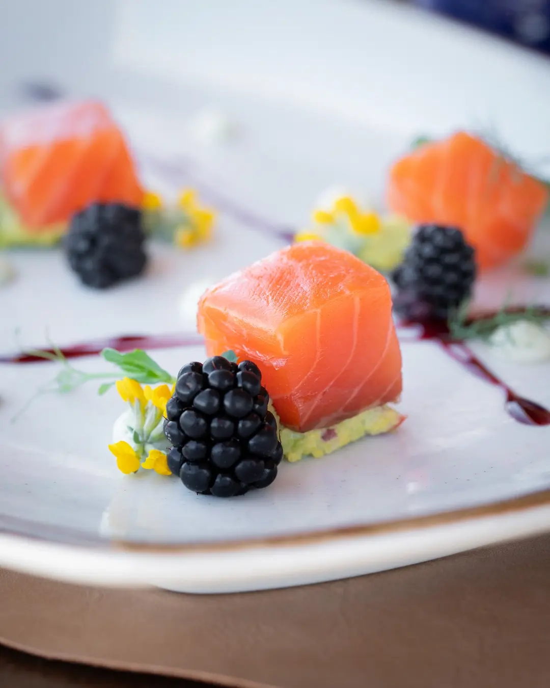 Cruditè di salmone